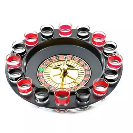 Jogo Roleta Shot 16 Copos – Mimo Style