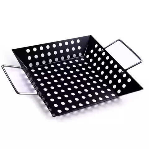 Assadeira Para Churrasqueira - Preta