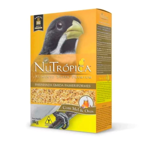 Nutrópica Farinhada úmida Passeriformes Coleiro 1kg