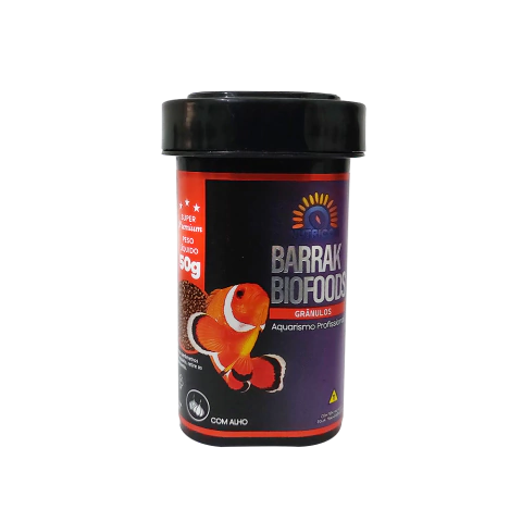 Ração para Peixe Barrak Biofoods Grânulos Nutricon 50g