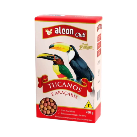 Alcon Extrusada Tucanos e Araçaris Super Premium 700g