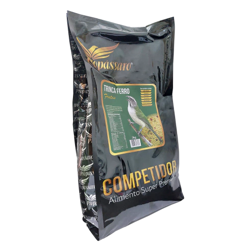 Extrusada Natural com Frutas Trinca Ferro Competidor Super Premium Propássaro 3kg