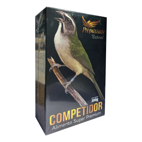 Propássaro Extrusada Natural Trinca Ferro Competidor 300g