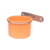Comedouro para Calopsita e Ring Neck c/ Presilha (170ml) - Várias Cores