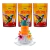 Kit 3un Néctar Beija Flor Nutricon (250g) e Bebedouro com Poleiro Laranja