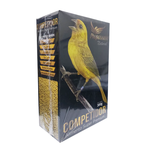 Extrusada Natural Competidor Canário da Terra Super Premium Propássaro 300g