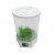 Aquário Beteira para Peixe Betta Branco (1,5L) - comprar online