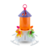 Bebedouro Beija Flor com Poleiro e Chapéu 200ml
