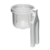 Suporte Alto Gaiola Trinca ferro Branco (50ml) - 6un