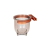 Porta Vitamina Grande Fumê Presilha Cobre (30ml) - 12un
