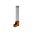 Bebedouro Sapatinho Fumê c/ base Cobre (15ml) - 12un