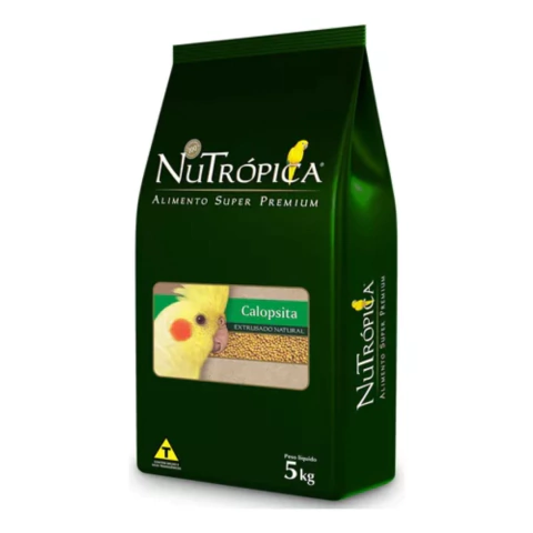 Nutrópica Calopsita Extrusada Natural Super Premium 5kg