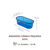 Kit Coleiro Azul- Banheira / Porta Vitamina / Bebedouro / Porta Tiririca / Placa de Identificação - online store