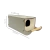 Ninho para Periquito Entrada Frontal - Grande - Branco - comprar online