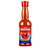 Garrafa de 150ml de molho de pimenta da marca Massalho, com rótulo colorido e ilustrações de pimentas.