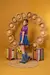 Conjunto xadrez azul pink - Mari frescurite