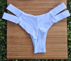 CALCINHA FIO DUPLO 2 TIRAS LATERAIS AVULSO (BRANCO) - comprar online