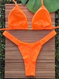 CONJUNTO MARQUINHA PERFEITA (LARANJA FLUORESCENTE) - comprar online