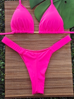 CONJUNTO MARQUINHA PERFEITA (PINK FLUORESCENTE) - loja online