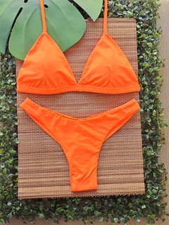 CONJUNTO ASA DELTA ( Laranja Neon)