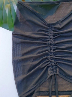 Saia de tule Bali Preto na internet