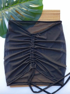 Saia de tule Bali Preto - Vanilla Sun Beach