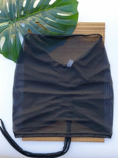 Saia de tule Bali Preto - comprar online