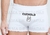 CUECA BOXER BRANCA CUCKOLD estampa 210