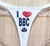 REF 36. Calcinha branca I LOVE BBC estampa 132.