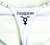 Conjunto cropped branco com estampa CUCKQUEAN em preto. na internet