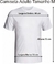 Camiseta branca algodão Baby look ou padrão, estampa LET'S PLAY Nº 150 em preto. - comprar online