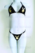 REF 212. Conjunto PLAYBOY na cor preta com estampa em dourado. na internet