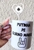 Kit calcinha branca + caneca estampas Putinha do Corno, Putinha de Corno Manso. - DAMA DE ESPADAS. A MARCA DO MEIO LIBERAL.