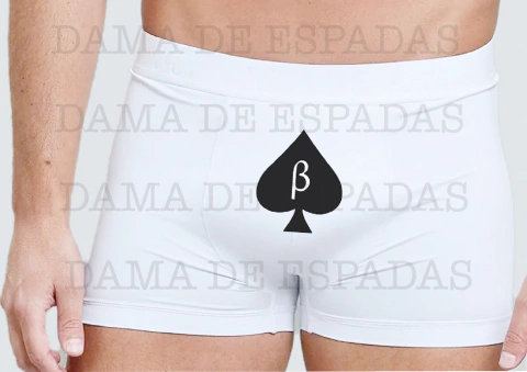 CUECA BOXER BRANCA BETA estampa 04