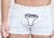 CUECA BOXER BRANCA CORNO estampa 324