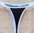 Conjunto Underboob HOTWIFE preta ou branca com estampa BLACKED em branco ou preto + calcinha em preto ou branca com estampa BLACKED em branco ou preto. - comprar online