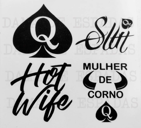 TATUAGEM TEMPORÁRIA DIVERSAS. CARTELA COM 4 UNIDADES.