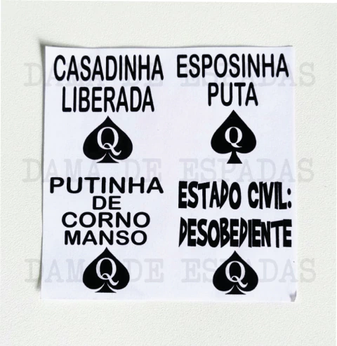 REF 242. TATUAGEM TEMPORÁRIA Diversas 2 . CARTELA COM 4 UNIDADES. - comprar online