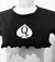 Conjunto Underboob HOTWIFE preta ou branca com estampa 03 Dama de Espadas em branco ou preto + calcinha em preto ou brancocom estampa 29 PUTINHA DO CORNO em branco ou preto. - comprar online