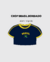 PRE VENTA Crop al cuerpo/holgada BRASIL Bordada AZUL en internet