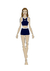 FALDA AZUL RIB en internet