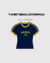 PRE VENTA T-shirt al cuerpo/holgada BRASIL Bordada AZUL en internet
