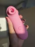 Sugador de clitóris à pilha
