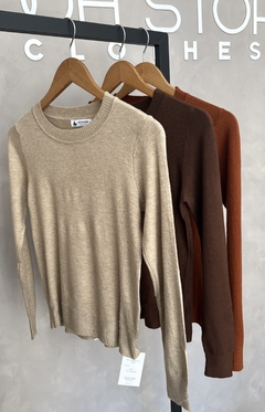 Blusa tricot modal - loja online