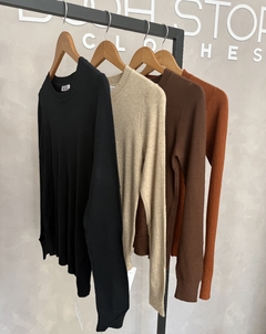 Blusa tricot modal - Booh Store