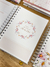 Planner Devocional: Capa Letra Floral - comprar online