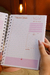 Planner Diário Cerejinha Flor-coração - loja online