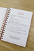 Caderno dos Sonhos - Flores e Encanto - Amor Impresso