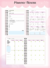 Planner Fitness Candy - Amor Impresso