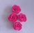 Flor De Tecido Em Poliéster - 3 Cm- 16 Cores - Unid - Atacadão das Fitas 